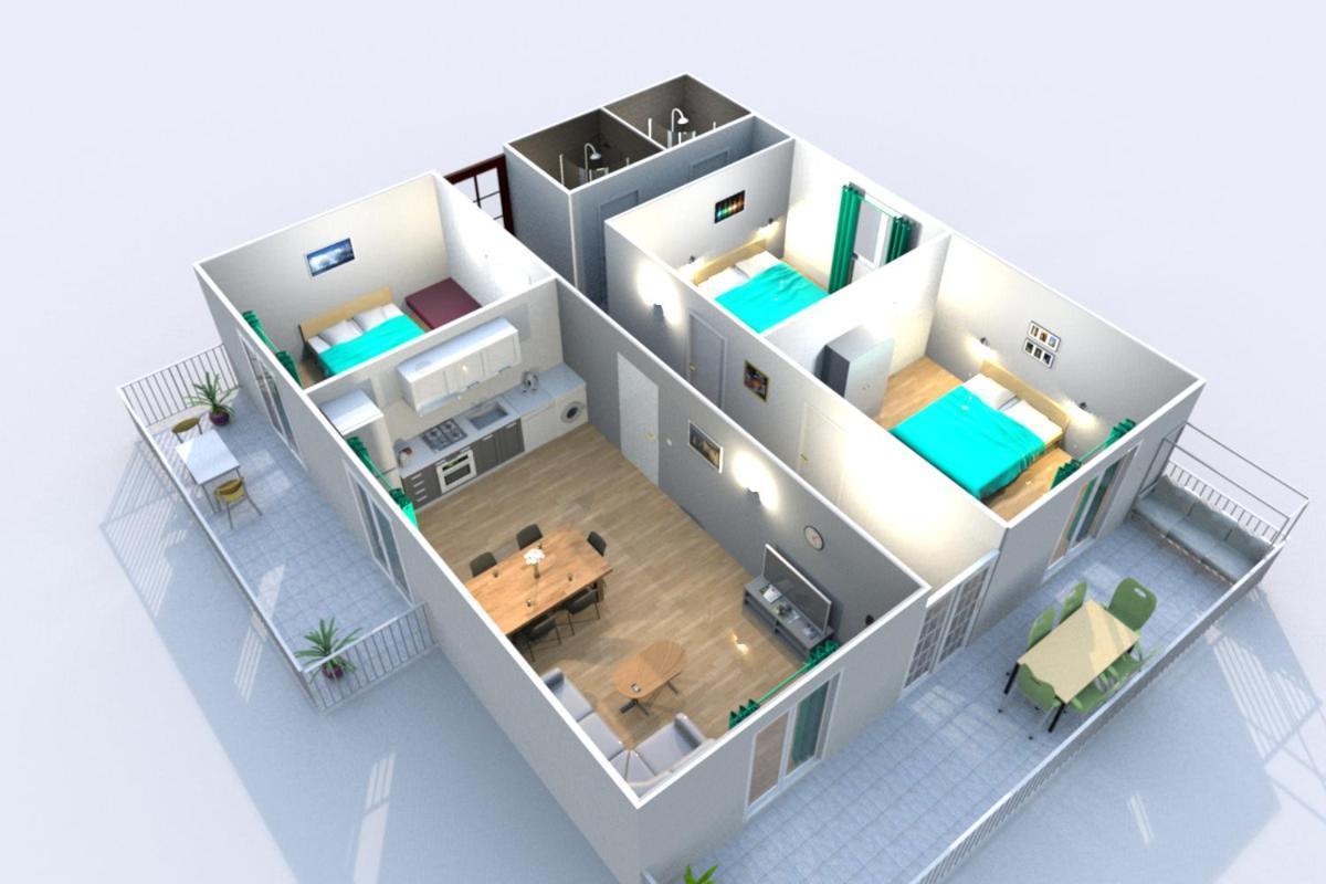 Apartments Asija Brela Eksteriør billede